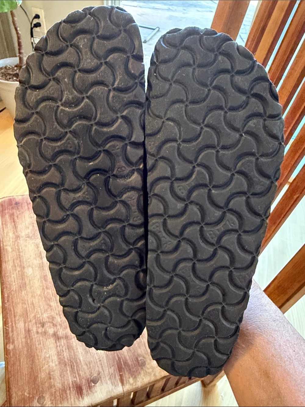 Women’s Black Suede Birkenstock Buckleys - Picture 5 of 6